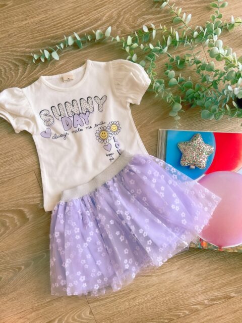 Set Παιδικό με Τουτού Φούστα & T-shirt