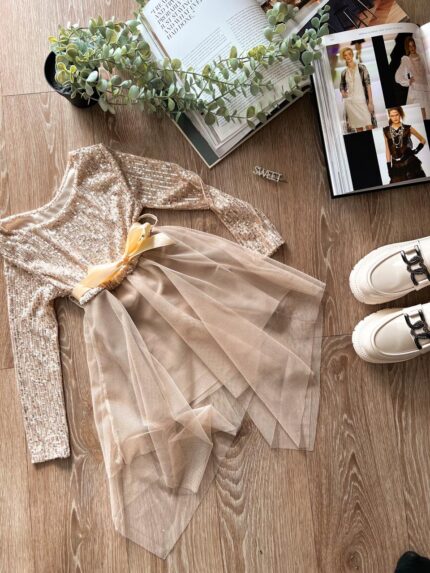 “Eleonor” Dress – Χρυσό