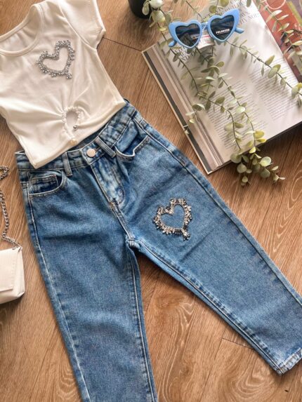 Cute Heart Jean