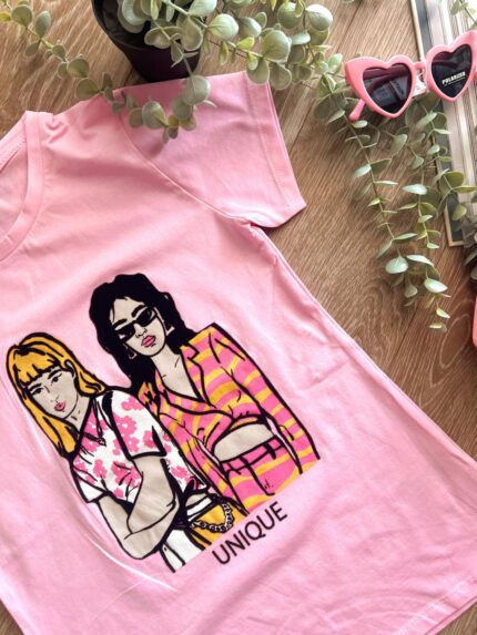 pink tshirt paidika koritsi noeleia 2