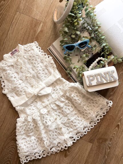 Montpellier Dress – Λευκό
