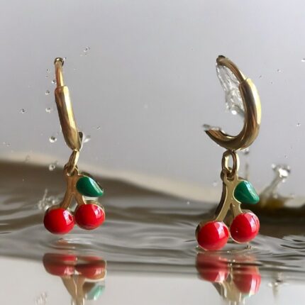 Cherries Σκουλαρίκια