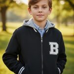 Κολεγιακό Jacket – Μαύρο