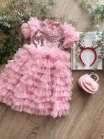 Aurelia Dress- Ροζ