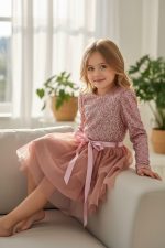 Elisabeth Dress- Ροζ