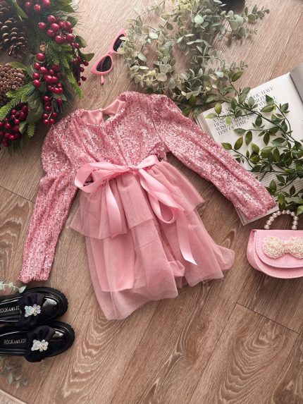 Elisabeth Dress- Ροζ