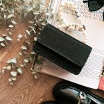 Τσαντάκι Με Glitter Και Πέρλες