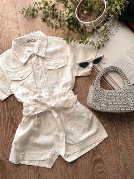 White dream romper
