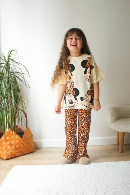 Animal print Minnie set