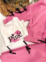 Amelia Kids Fuchsia 3-Piece Set with Bows - Παιδικό σετ 3 τεμαχίων φούξια με φιογκάκια και λευκή μπλούζα - Image 3