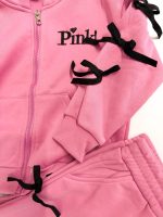 Amelia Kids Fuchsia 3-Piece Set with Bows - Παιδικό σετ 3 τεμαχίων φούξια με φιογκάκια και λευκή μπλούζα - Image 4