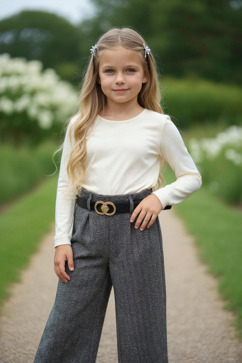 IMG-20251023-WA0021 Grace trouser - Επίσημο Παντελόνι με Στρας και Ζώνη – Ζεστό και Κομψό σε Ίσια Γραμμή - Image 1