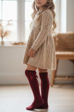 Bella” Knee Socks – Με Φιόγκο - Image 2