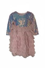 Elsa Sparkle Tulle Dress ροζ -  Φόρεμα με παγιέτες και τούλι - Image 2