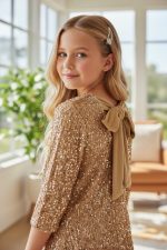 Janette dress – Beige - Image 2