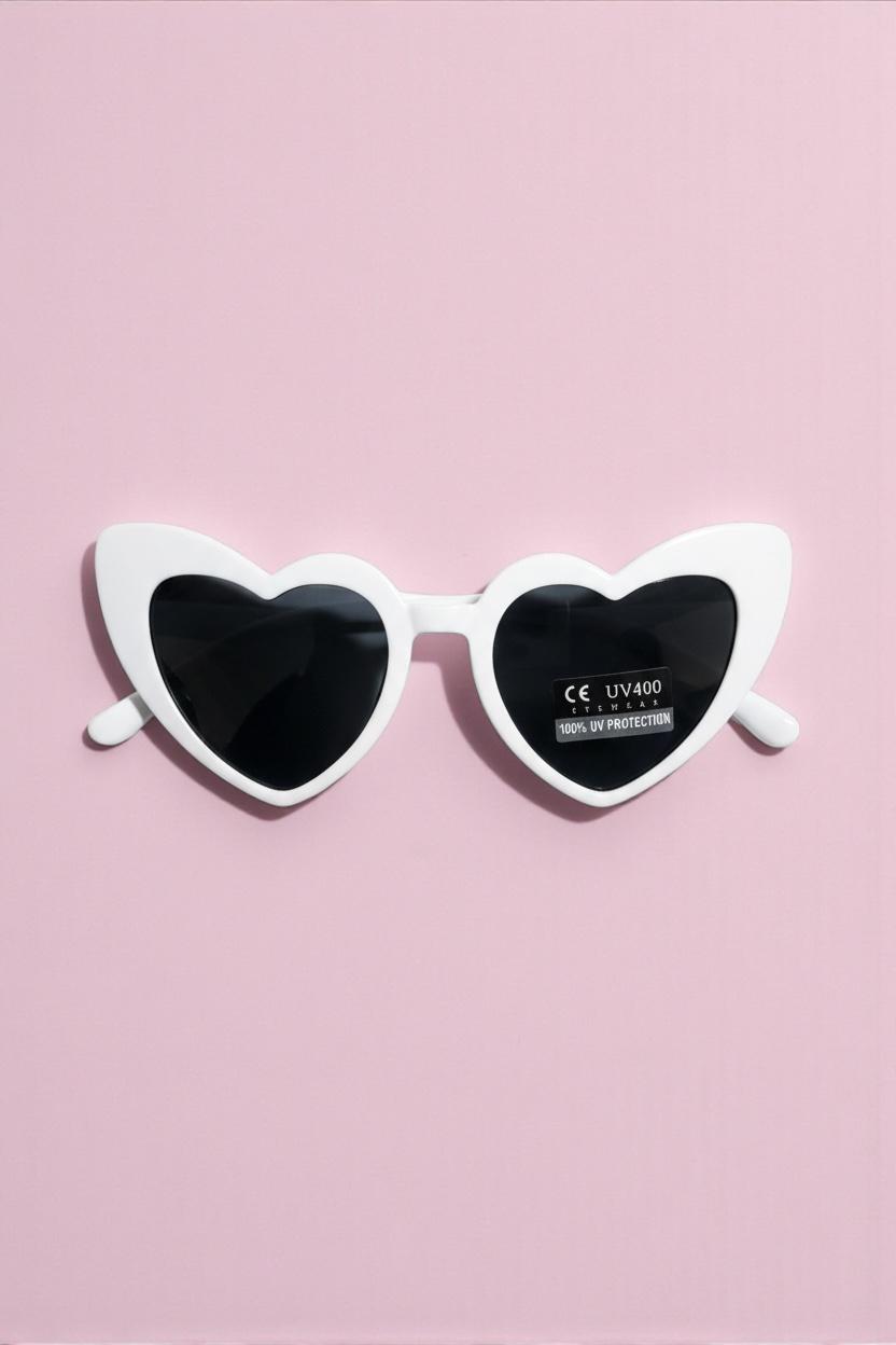 WhatsApp Image 2026-01-30 at 23.09.45 (6) ️ Sweetheart Sunglasses Λευκό - Image 1