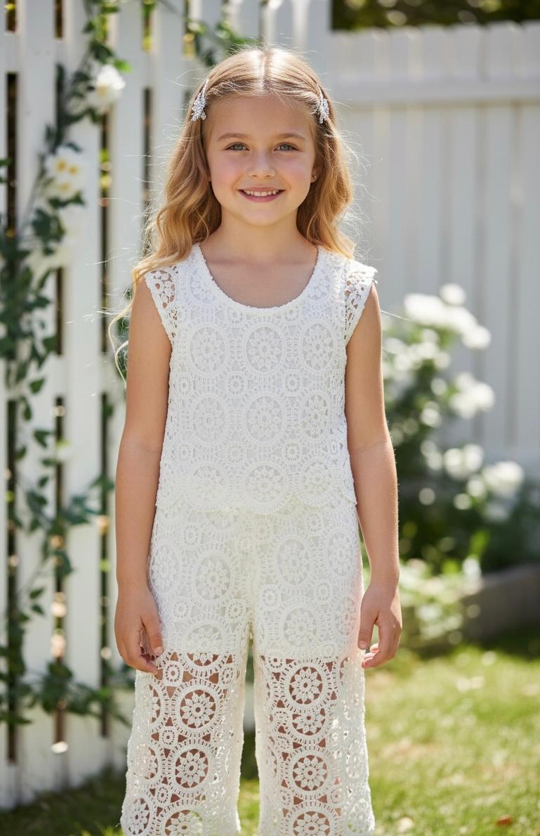 WhatsApp Image 2026-02-18 at 15.12.25 Sunny Lace Set- Παιδικό Σετ με Λευκή Δαντέλα - Image 1