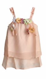 Peach Blossom Breeze Set - Premium Παιδικό Αέρινο Σετ με Λουλούδιαω - Image 3